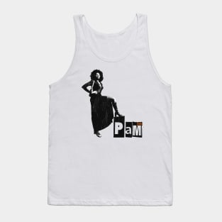 Retro PAM GRIER Tank Top